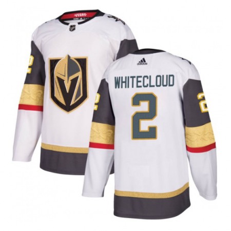 Men's Vegas Golden Knights #2 Zach Whitecloud White Stitched Jersey