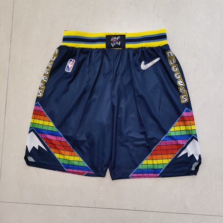 Denver Nuggets Blue Shorts