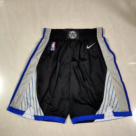 Golden State Warriors Black Shorts