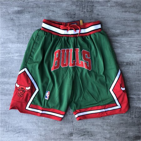 Chicago Bulls Green Shorts